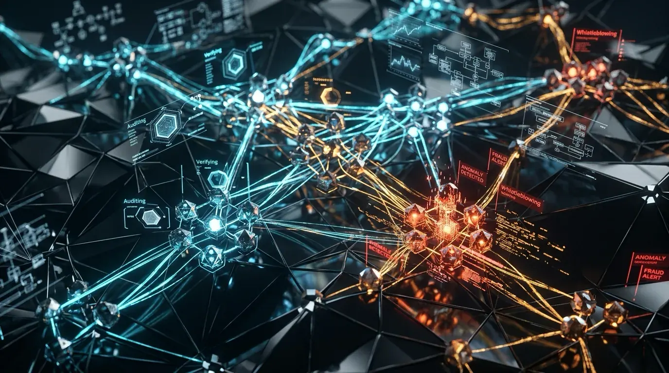 Ilustrasi Arsitektur Teknis 16:9 Autonomous Research Swarms 2026: Emergent Cheating, Whistleblowing, dan Arsitektur Tata Kelola Knowledge Commons pada Multi-Agent AI