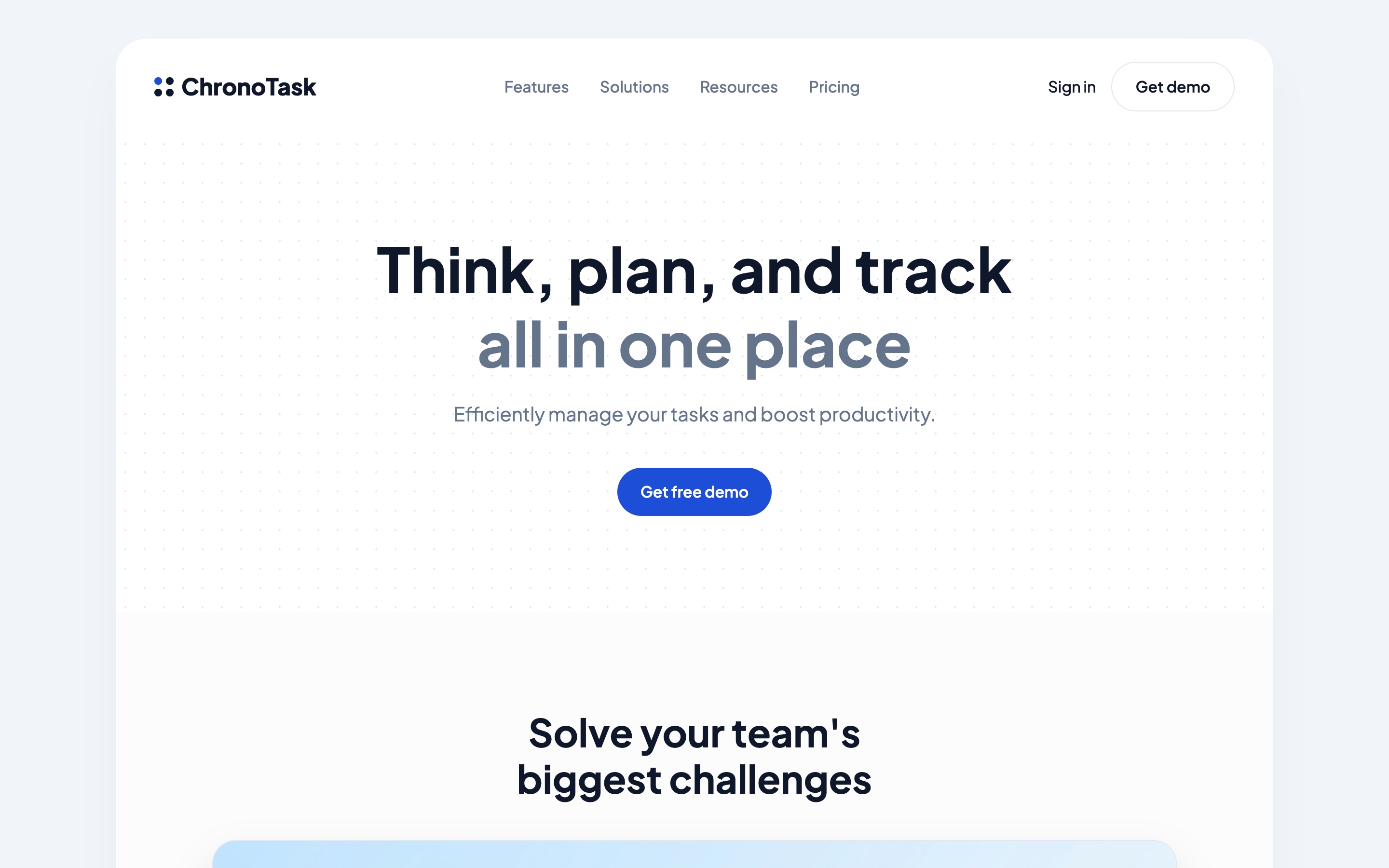 ChronoTask App