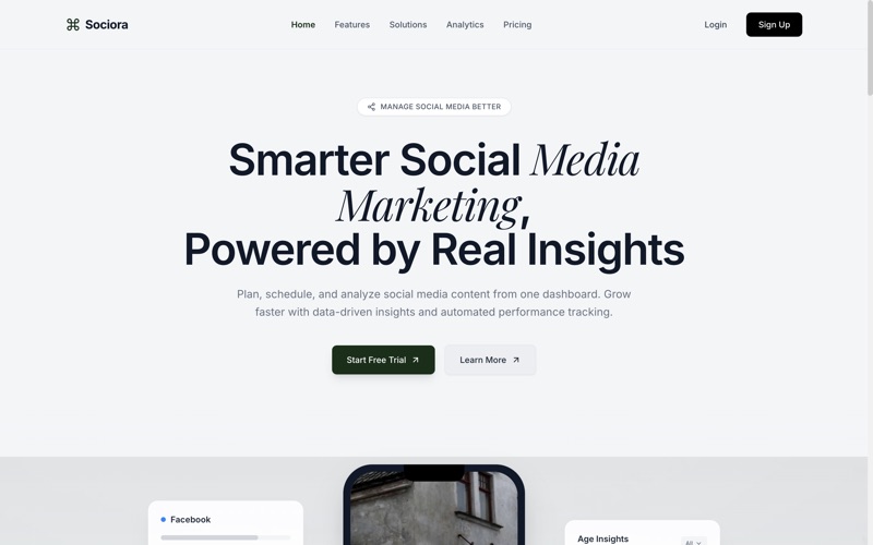 Sociora Social Engine